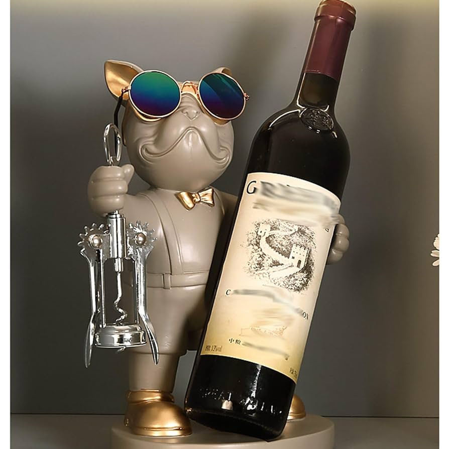 Amazon｜フレンチブルドッグ ワインラック ワインホルダー