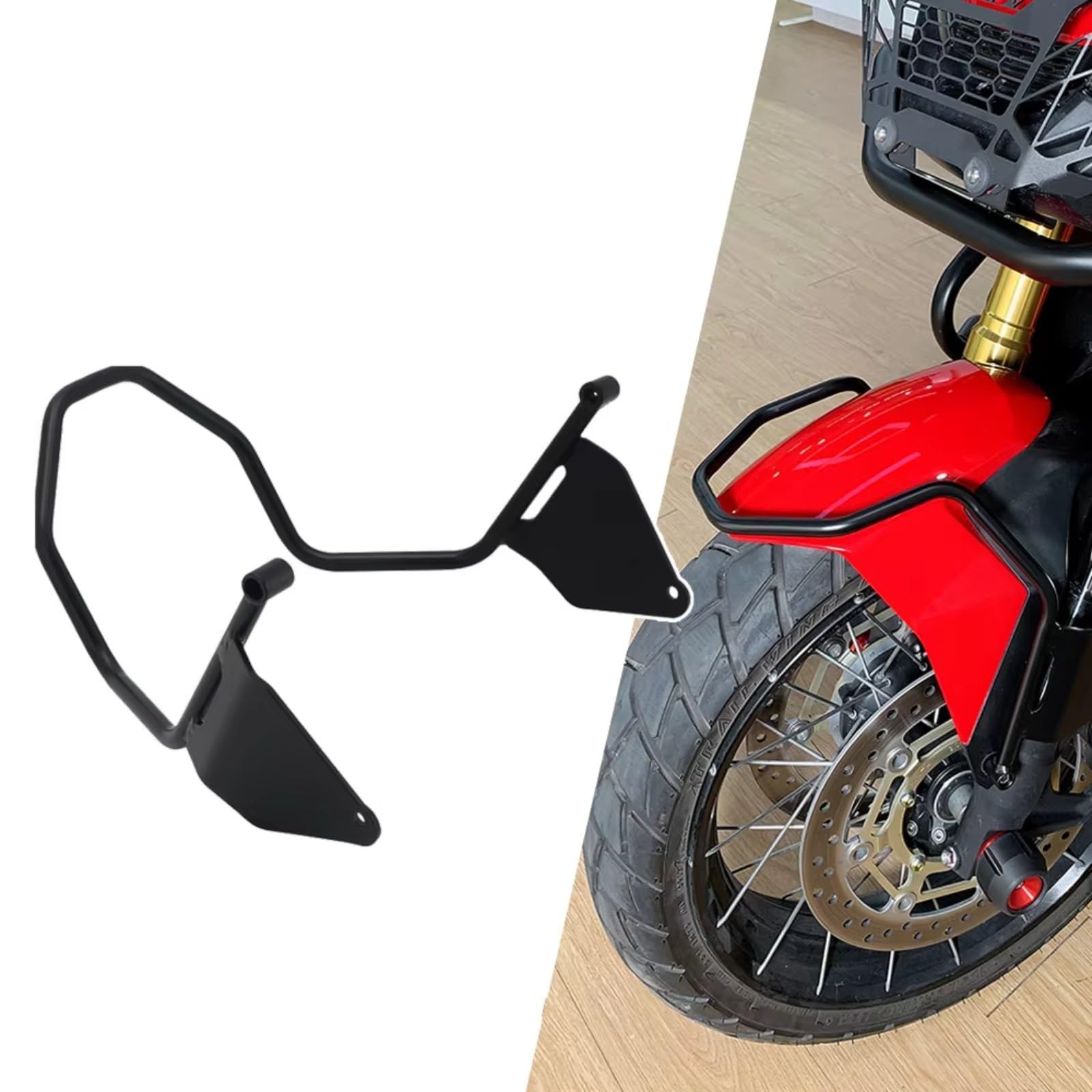 Paraurti Compatibile Con X-Adv 2017-2020 Moto Ruota Anteriore Protezione Paraurti Telaio Protezione Crash Bar Parti Ricambio