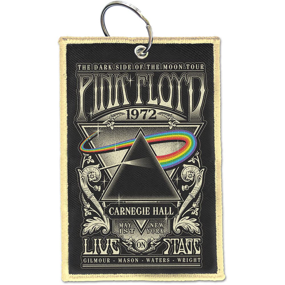 Pink Floyd Carnegie Hall Patch Keyring
