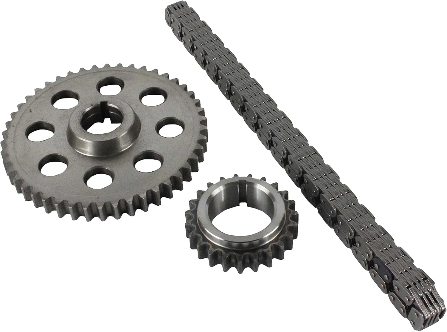 DNJ TK1130WP Timing Chain Kit with Water Pump for 1993-2003 Dodge, Jeep B150, B1500, B250 3.9L-5.9L V8 16V OHV 5211cc