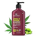 Botanic Hearth Kakadu Plum Shampoo Infused With Hemp Seed Extracts & Ceramide | Clarifying Shampoo To Defrizz, Hydrate & Strengthen Hair | Paraben & Sulfate Free | For All Hair Types, 16 Fl Oz