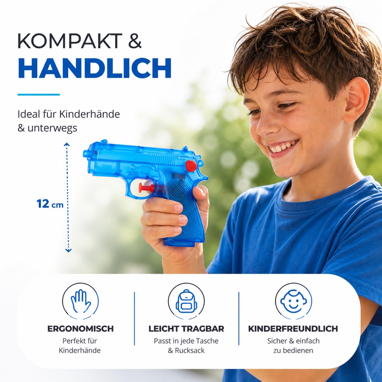 Lote De 30 Pistolas De Agua De 15cm - Multicolor - Alcance De 10 Metros - Capacidad 0.5L - Juguetes Para Fiestas Y Verano Pistola De Agua Niños Electrica Lote De 30 Pistolas De Agua De 15cm - Multicolor - Alcance De 10 Metros - Capacidad 0.5L - Juguetes Para Fiestas Y Verano Pistola De Agua Niños Electrica