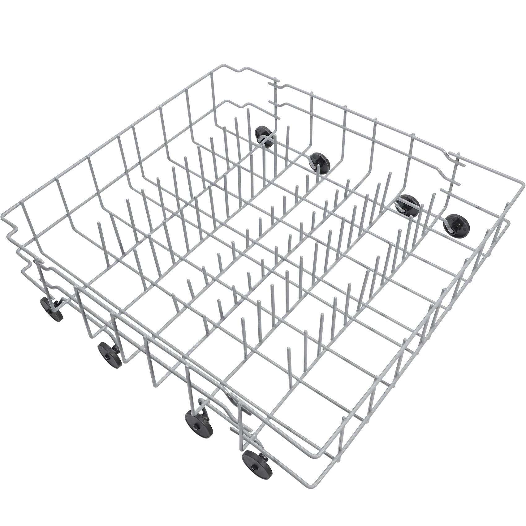 5304535379 lower dishrack replacement compatible with frigidaire crosley kelvinator dishwasher rack assembly part numbers 154331605 154331606 154336020 5304491809 5304517200 5304535335 ap7215764