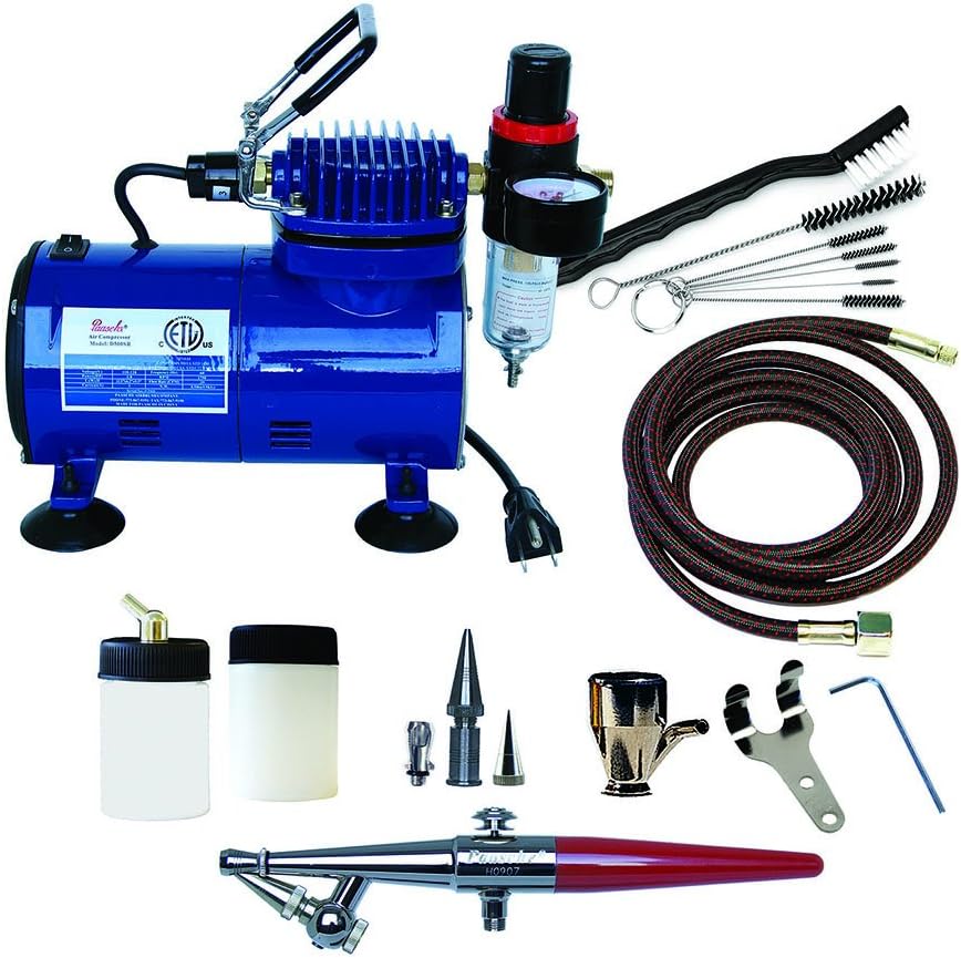 Paasche Airbrush H-100D Single Action Airbrush & Compressor Package