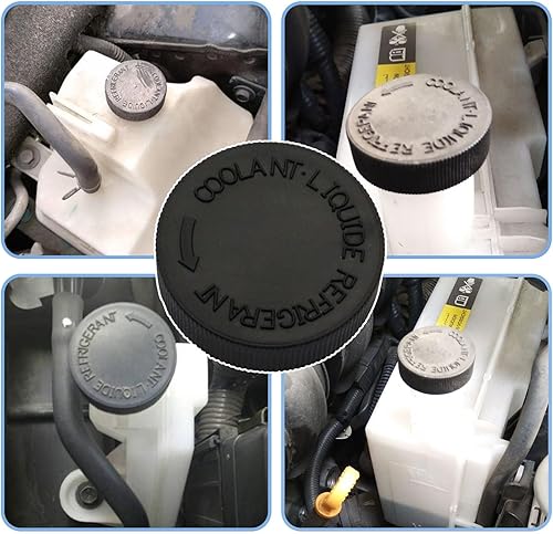 Miniatura 2 de NLQR Tapa de depósito de depósito de desbordamiento de refrigerante para Nissan Murano Rogue Versa Quest Fit para Infiniti EX35 FX37 EX37 G35 Q70