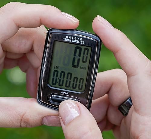 Miniatura 24 de CATEYE Urban Wireless Bike Computer – Analog Speedometer & Odometer with Calorie Tracking, FlexTight™ Mount, Auto Start/Stop, Programmable Odometer