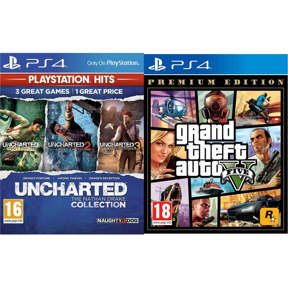 Uncharted Collection Hits (PS4)+Grand Theft Auto V - Premium Edition (PS4) (B08NR3MF1M) Amazon Price History, Amazon Price Tracker