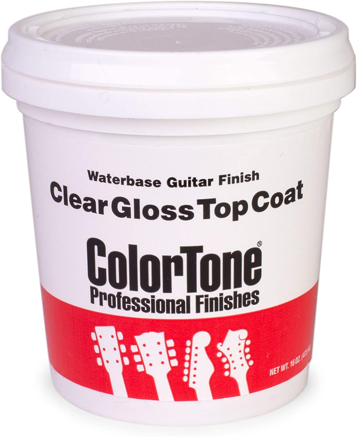 ColorTone Waterbase Guitar Finish, Gloss Top Coat, 16-oz. container