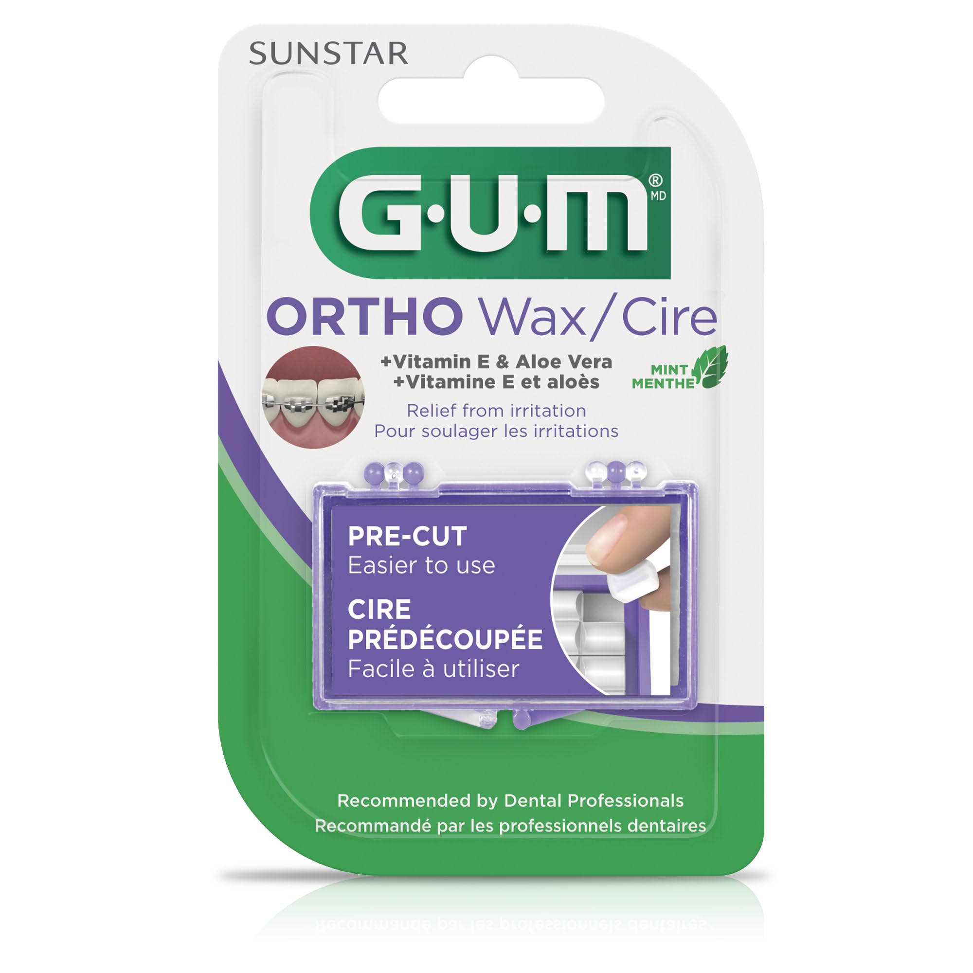 GUM Ortho Wax - Protect Braces & Aligners -7 GUM Ortho Wax - Protect Braces & Aligners -7