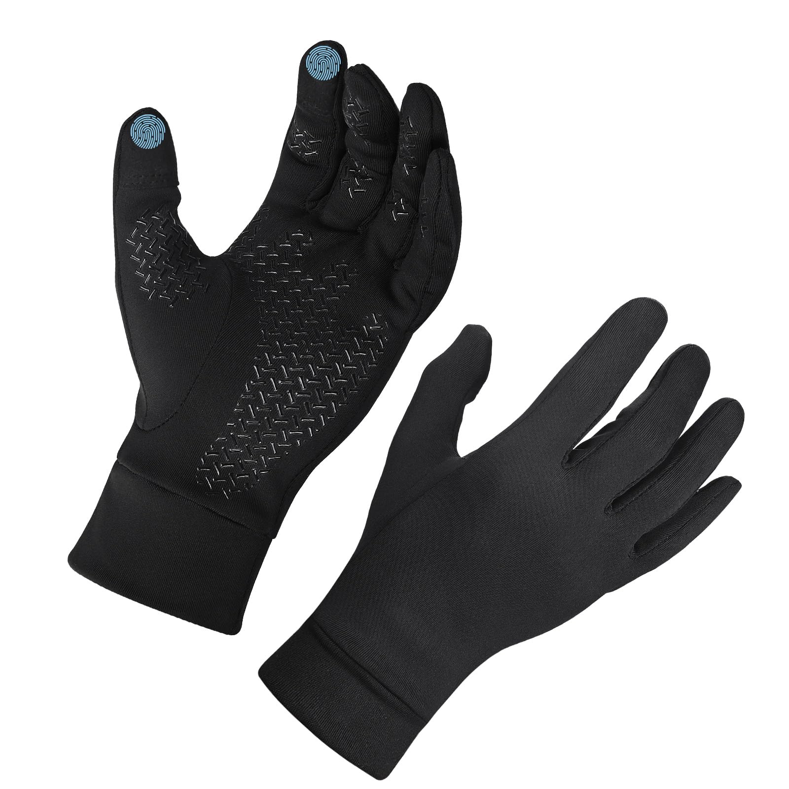 MMOBIEL Guantes de Invierno Antideslizantes y Ligeros con Pantalla Táctil Guantes para Correr, Ciclismo, Enviar Mensajes de Texto etc. - Deportivos Táctiles - Hombres & Mujeres - Talla M
