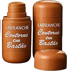 Maquiagem Labranche em Stick, Contorno ou Blush em Bastão, Textura Cremosa, Acabamento Natural, Embalagem de Sucesso e Compacta (Contorno 3)