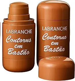 Maquiagem Labranche em Stick, Contorno ou Blush em Bastão, Textura Cremosa, Acabamento Natural, Embalagem de Sucesso e Compacta (Contorno 3)