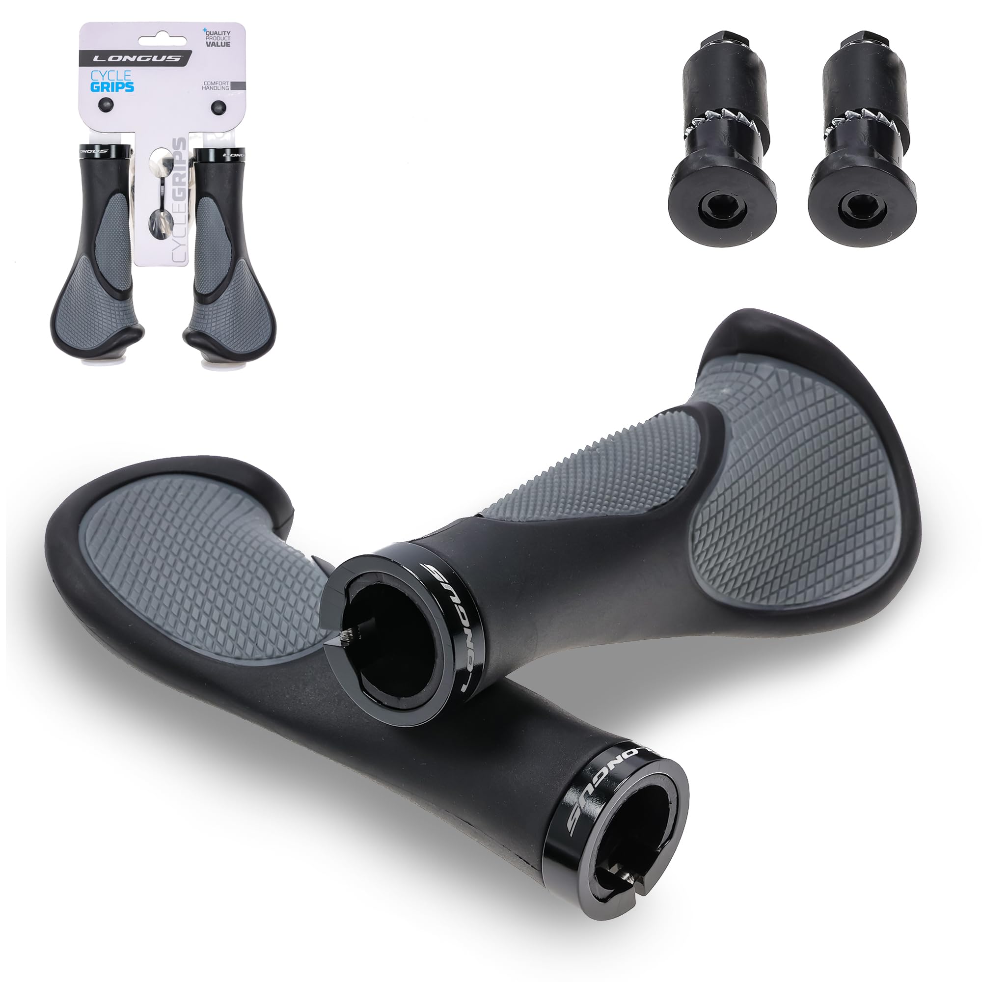 Noviatrix Fahrradgriffe - Ergonomisch & Rutschfest Für Mountainbikes & Citybikes