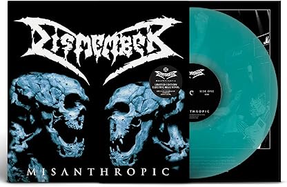 MISANTHROPIC (ELECTRIC BLUE VINYL) [VINYL] por Dismember — capa do álbum