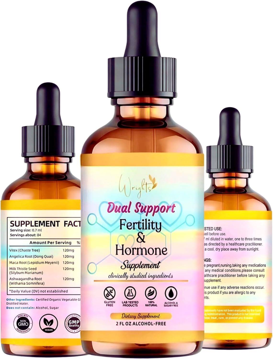 Conception Fertility Liquid Supplement for Women with Vitex