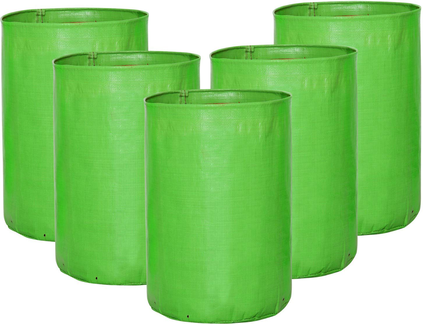 SCOTMEN HDPE UV Protected Round Shaped Green Grow Bags for Terrace Balcony Home Gardening Plant Growing Bags 24x24 Inch Pack of 5 (B08546Q7CJ) Amazon Price History, Amazon Price Tracker