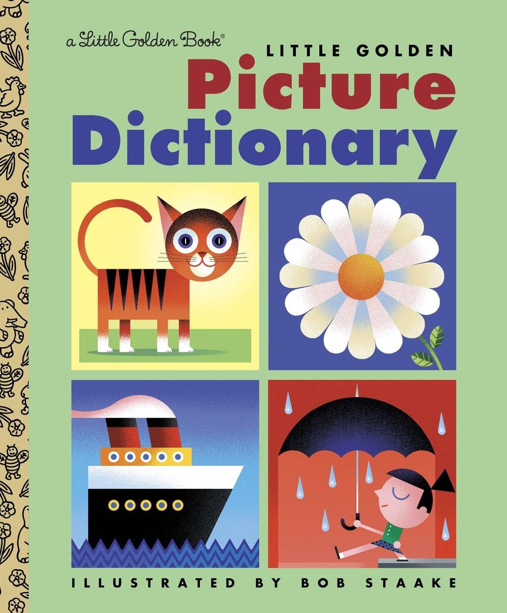 Little Golden Picture Dictionary (Little Golden Books) Hardcover – Picture Book, 1 June 2002