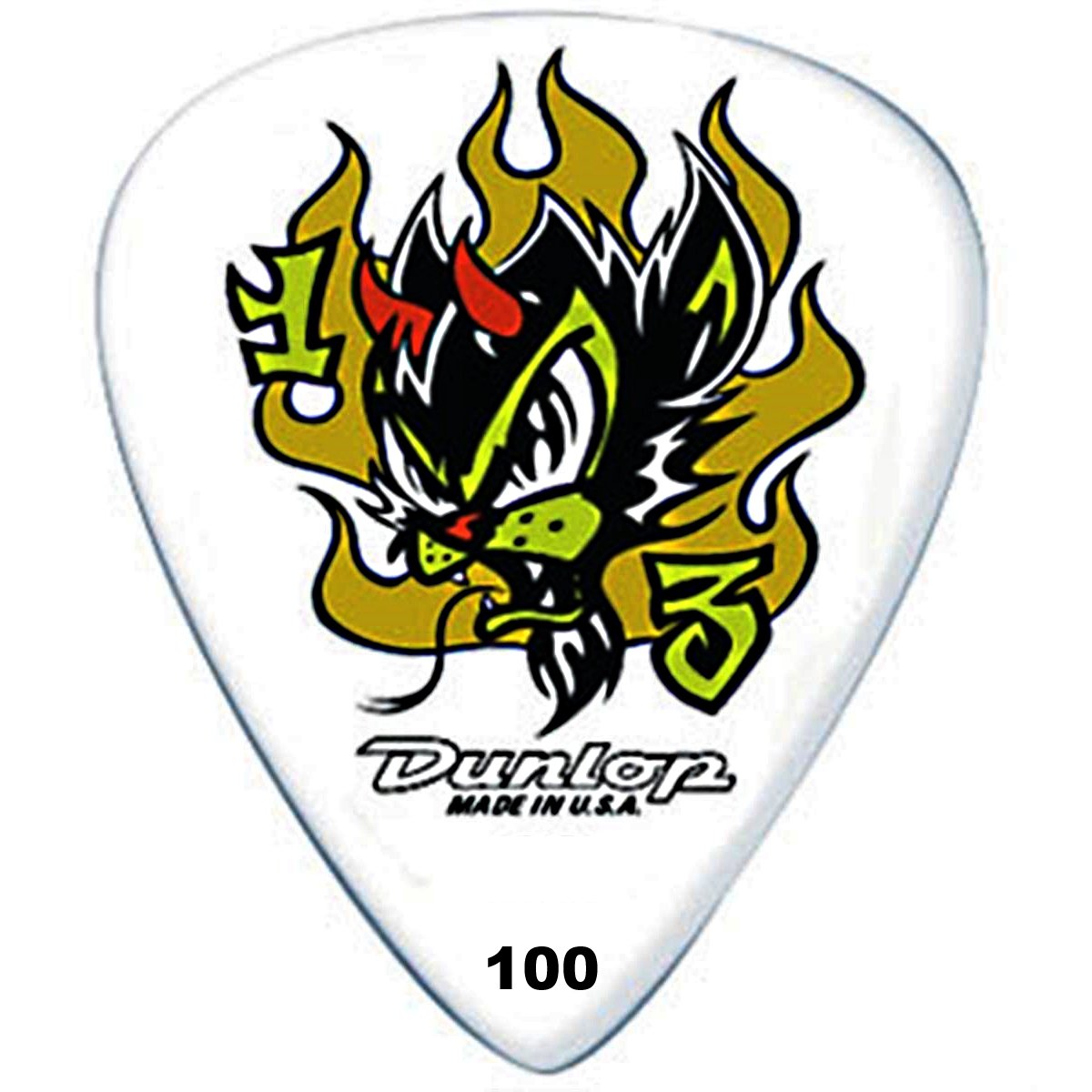 Dunlop BL100 - Plettri BLACKLINE Original CAT 13 Big Pack 1,00 mm