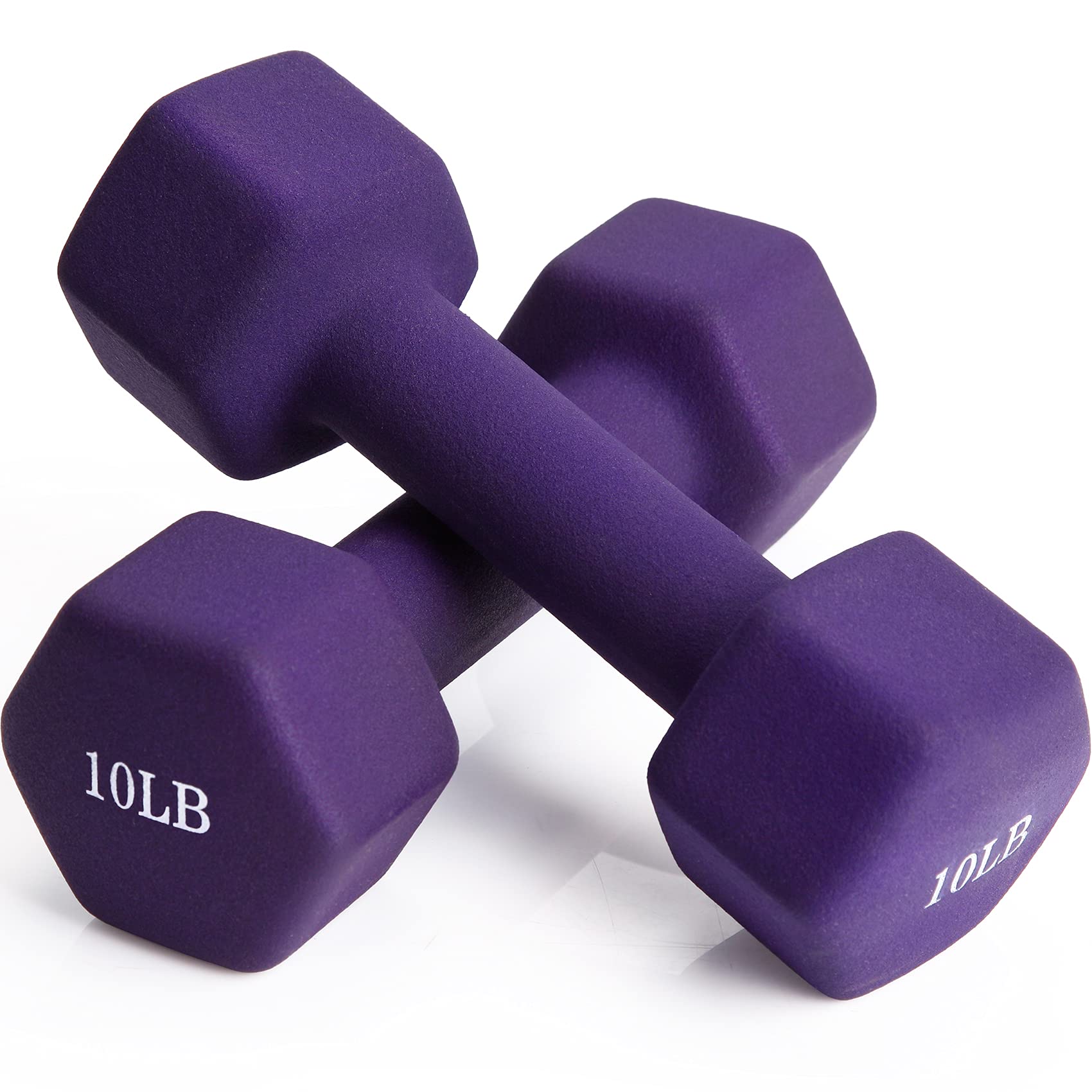 Dumbbell Set, TopMade 2lb 3lb 5lb 8lb 10lb 15lb 20lb Neoprene Iron Dumbbells Hand Weight Set Barbell