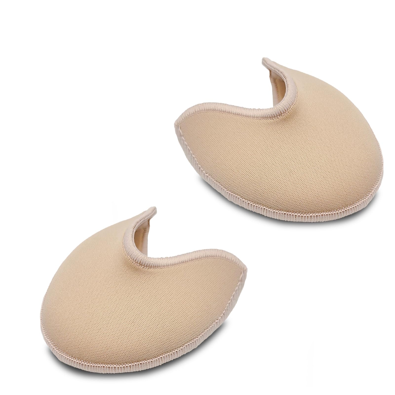Ballet Pointe Toe Pouches Relief Soft Gel Toe Covers for Point Shoes High Heels Girls & Women
