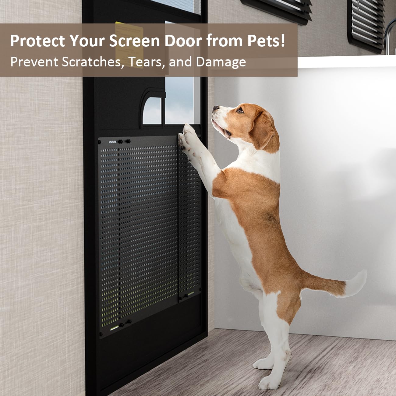 Dog Screen Rv Snapklik.com : Adjustable RV Screen Door Protector 22