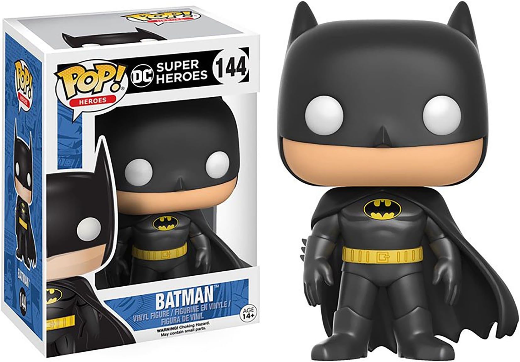 POP! DC Comics Classic Batman - Collectable Vinyl Figure For Display - Gift Idea - Official Merchandise - Toys For Kids & Adults - Comic Books Fans - Model Figure For Collectors