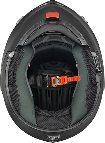 Miniatura 5 de VCAN VX28 Casco modular de motocicleta abatible de cara completa, aprobado por DOT, almohadilla Coolmax para mejillas y listo para OTG