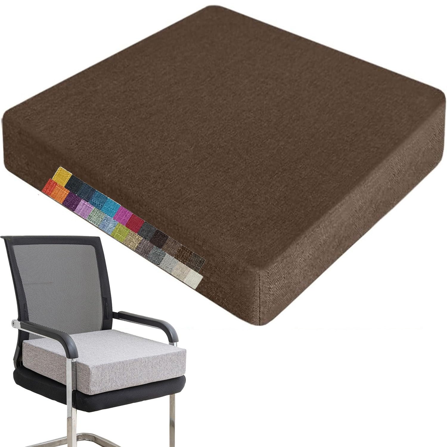 Gartenstuhlkissen für Senioren 40x40x10cm - Bequeme Sitzerhöhung für Küche Schule Büro Gartenmöbel Ergonomische Unterstützung Leicht zu reinigen