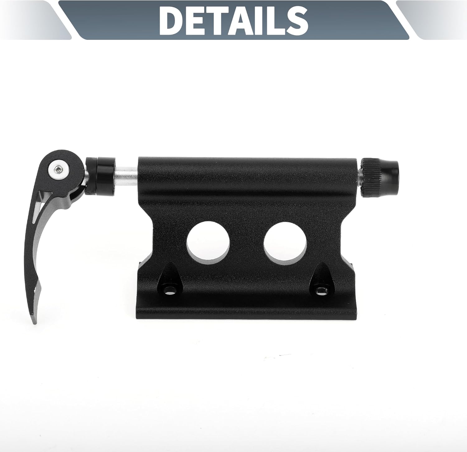 X AUTOHAUX 1 Set Universal Quick Release Bike Fork Mount Rack with Roof Carrier for 0.26 Inch (6.5mm) / 0.79 Inch (20 Mm) Aluminum Alloy Anti-Corrosion