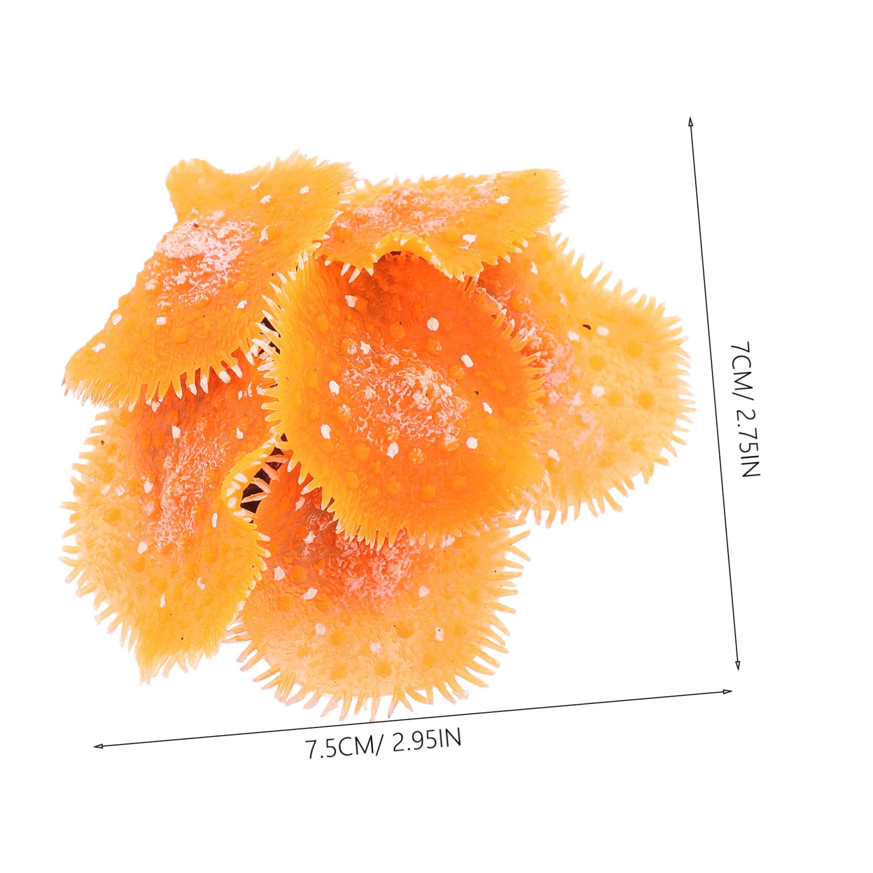 CIYODO Decorative Fish Tank Ornament Tabletop Sculpture Artificial Decorative Ornament