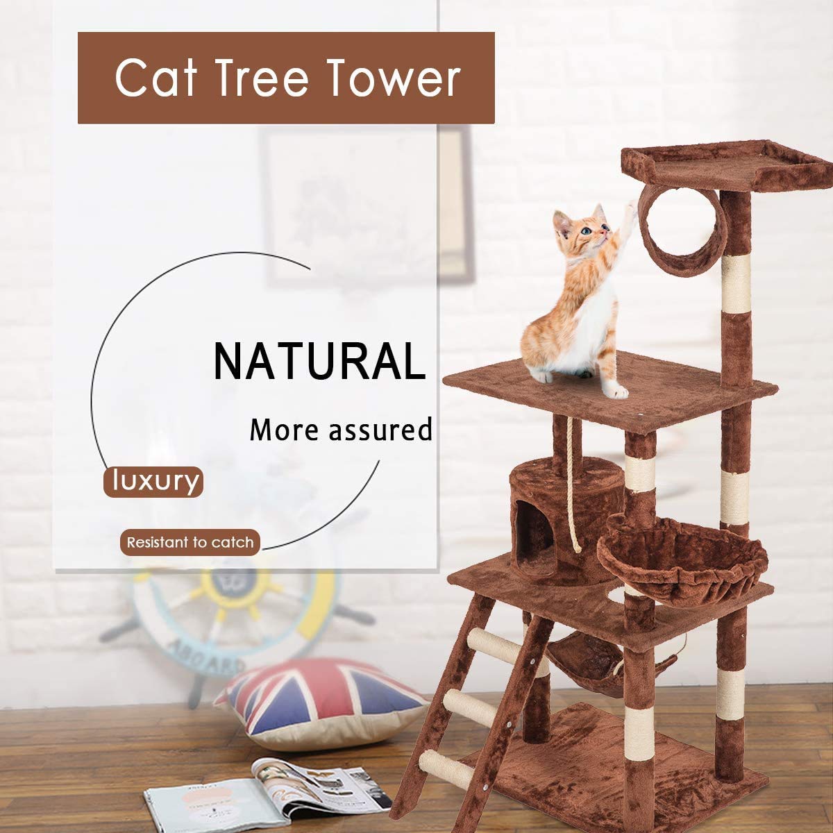 catch cat tree