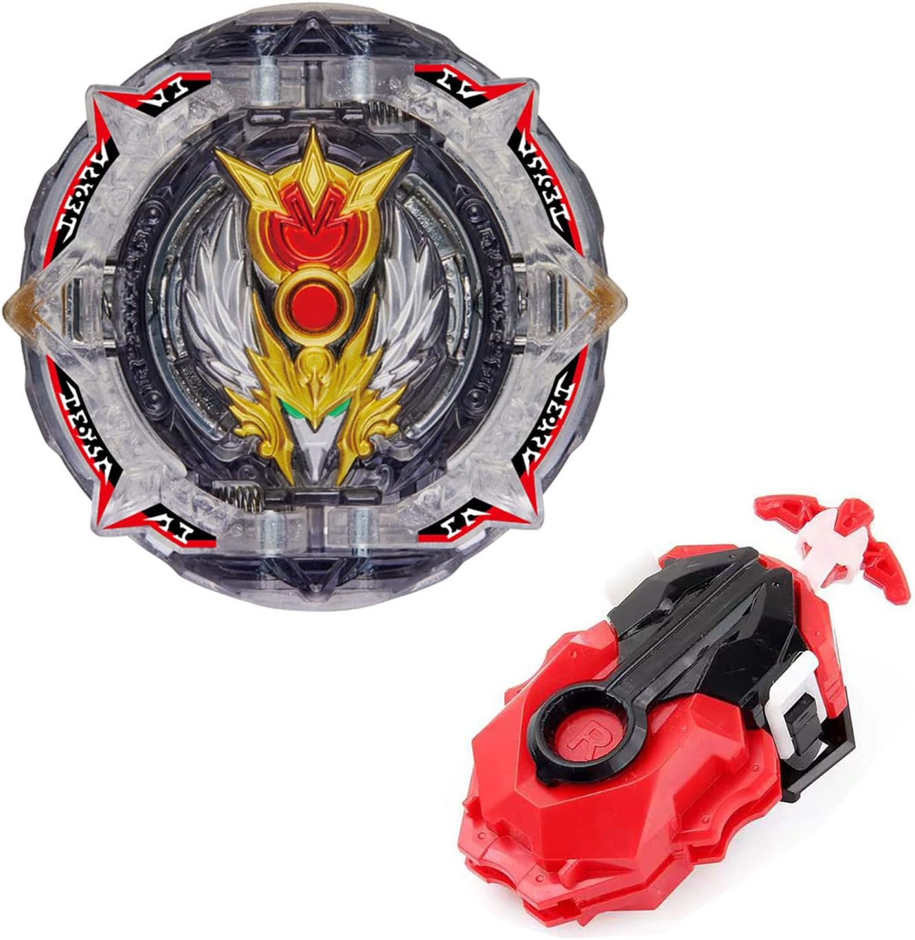 Mountain streamMountain stream Burst B192 Battle Spinner Toy for Children with Launcher Bey Battle Tops Burst Turbo, Suit for First Try Player, Children's Toy Gift for Christmas