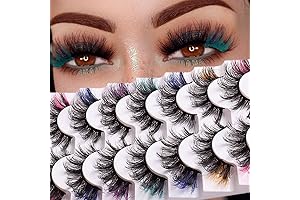 Uranian Eyelashes: Amplify Your Gaze with Shimmering Hues