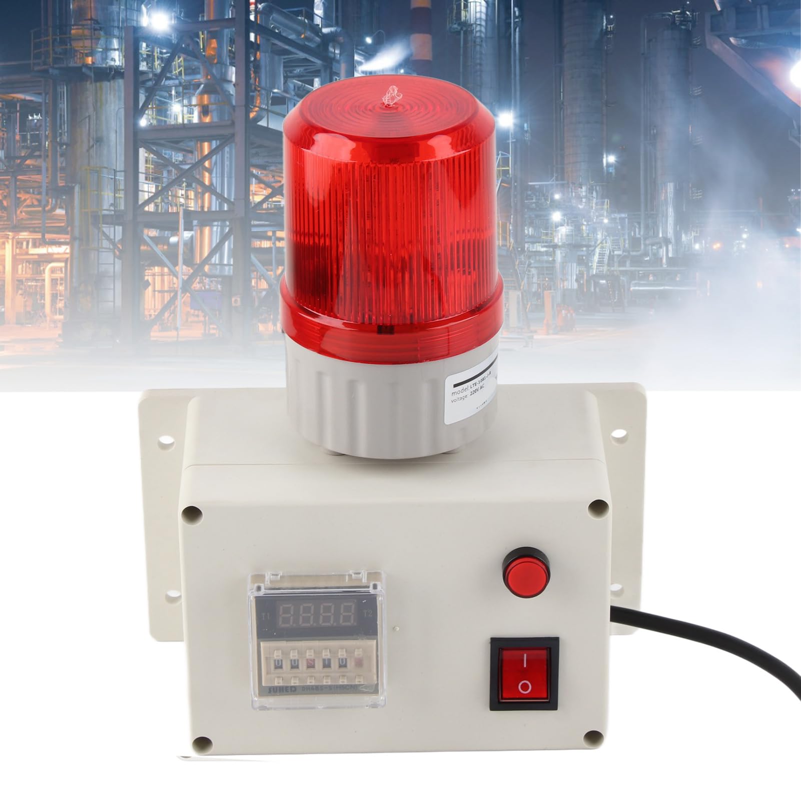 Minuterie industrielle alarme 110db pour des rappels précis