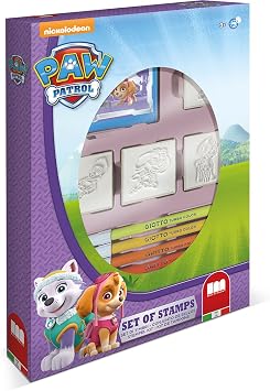 Paw Patrol 1633 Multi-Print Skye Stamp Set 4-Piece