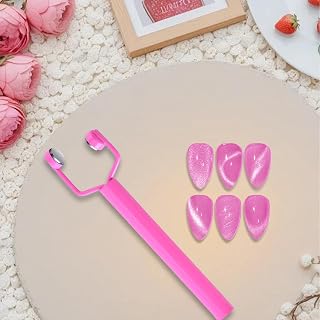 3 IN 1 Nail Magnet Powerful Force Magnet Y-Shaped Double Head for Gel Polish Multifunctional Design Tools Portable Handheld for Studio Salon Home