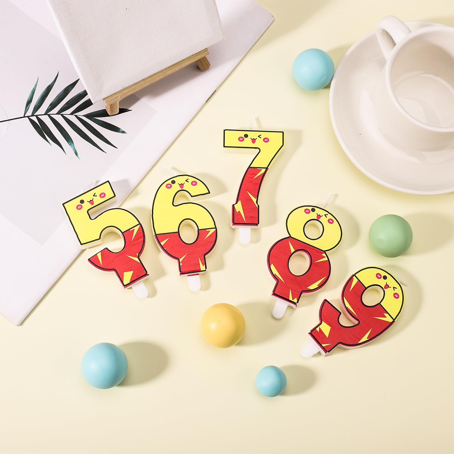 Candele luminose musicali Topper per torta Candela musicale con suono reale Buon compleanno per te per bambini Decorazioni per feste di compleanno Baby Shower  15
