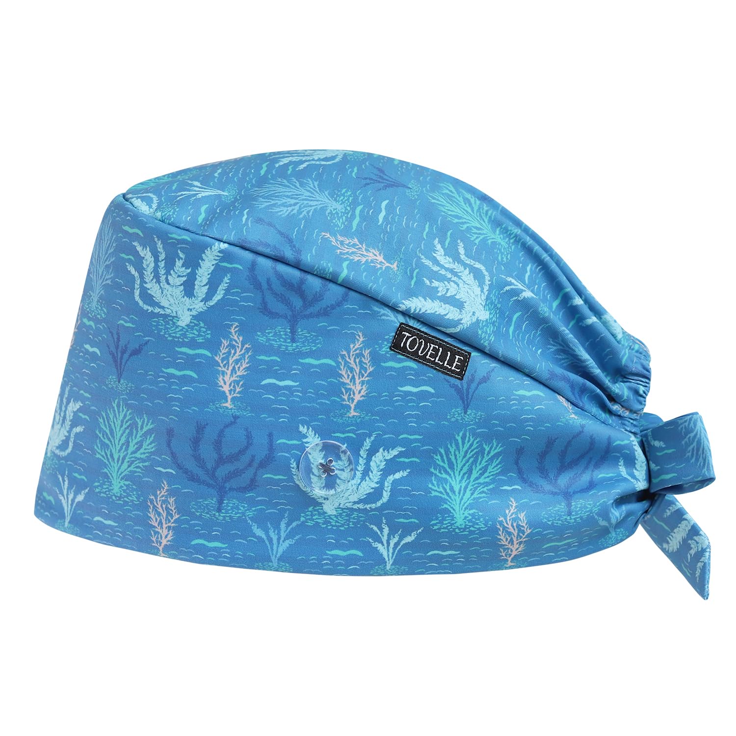 Scrub Caps for Men with Buttons,Classic Surgical Caps