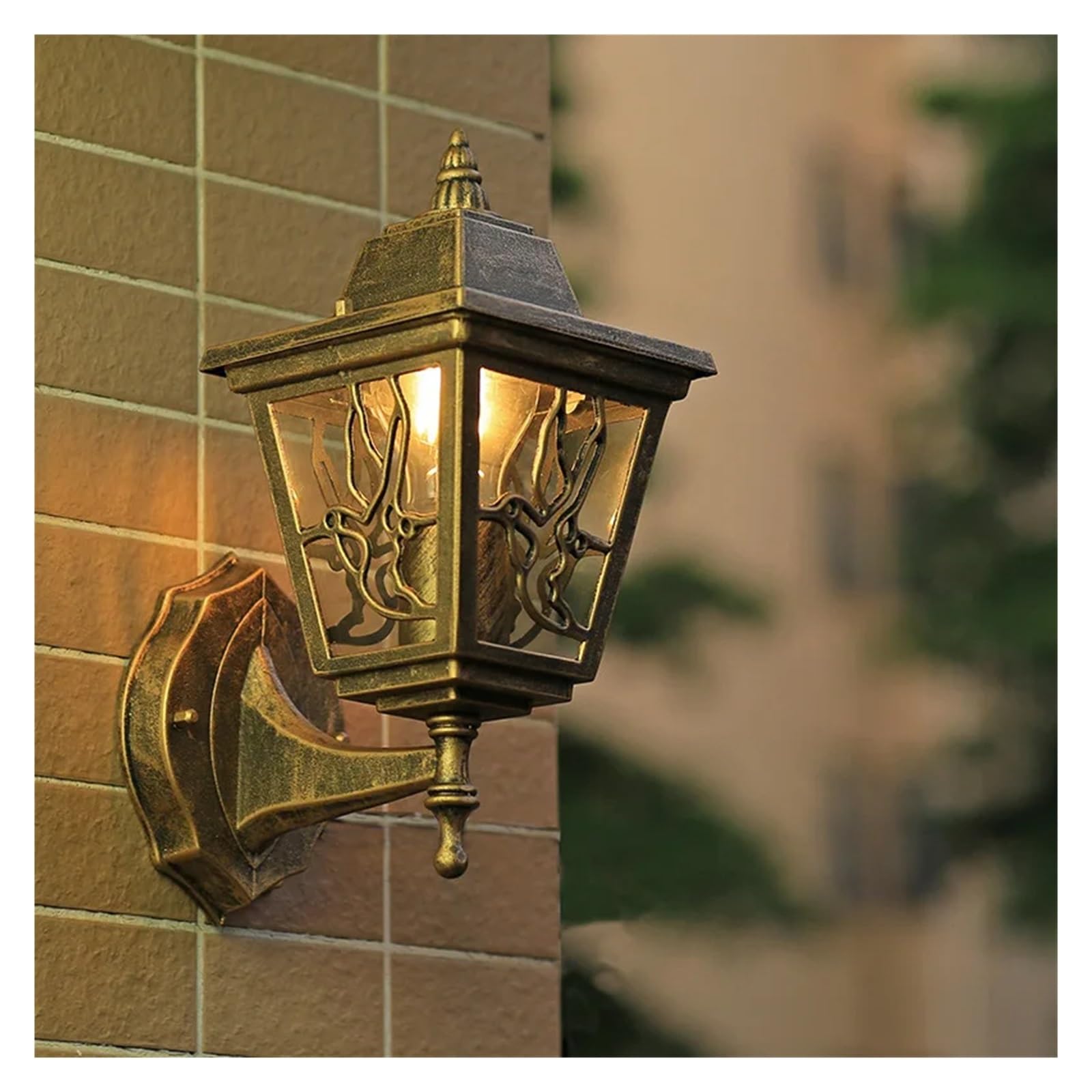 SYAXVOM Retro Wall lamp Waterproof E27 Bulb Table European Villa Courtyard Garden Balcony Porch Lighting fixtures