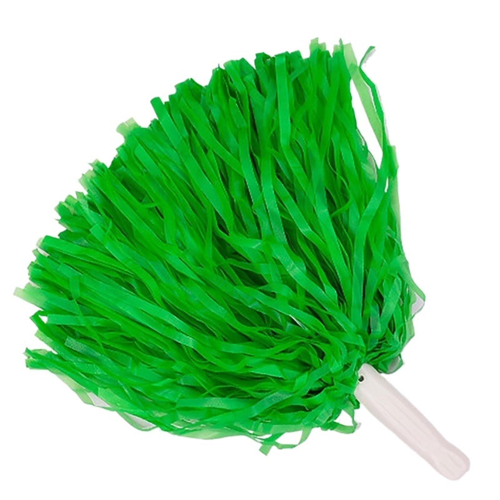 ZWCSHUU Cheerleader Pom Poms Dance Sports Match And Vocal Concert Decorator Cheerleading Cheering Flower Pom Poms(Green)