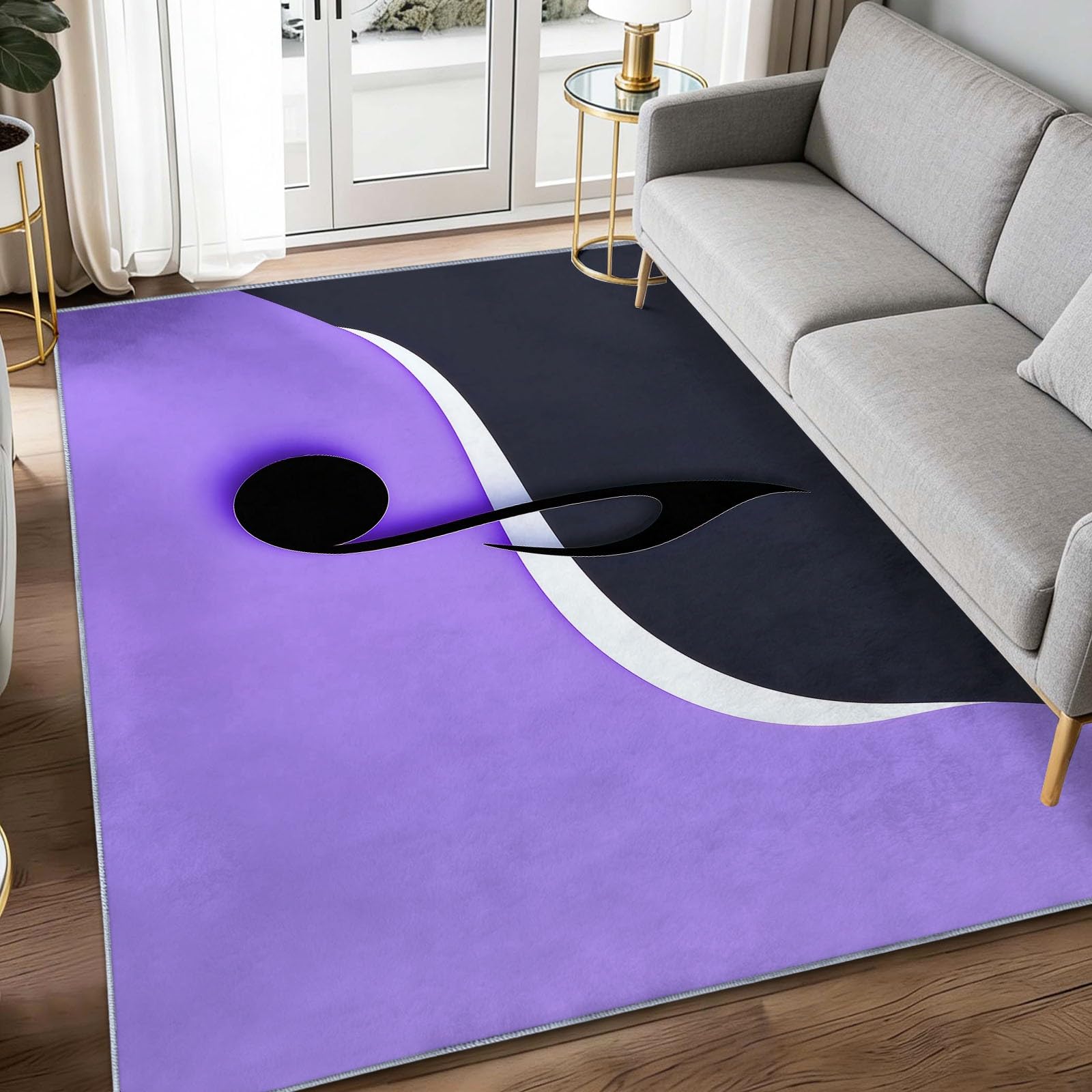 Tapis antidérapant 140x200cm élimine les glissades dans la chambre
