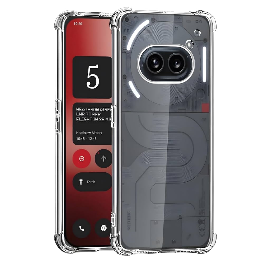 Nothing Phone (2a) 12+256GB - Unlocked mobile phone with Nothing OS 2.5 - Milk