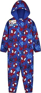 Marvel Spidey Rain Suit Children's Toddler Mud Suit Boys Rain Jacket One Piece Waterproof Fleece Lined Gift Idea