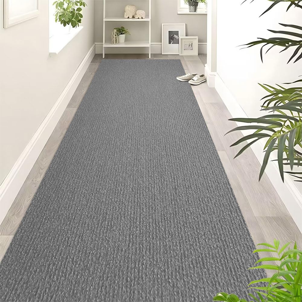 Amazon | 廊下用カーペット 60×600CM厚手4MM 吸着マット 階段用 洗える
