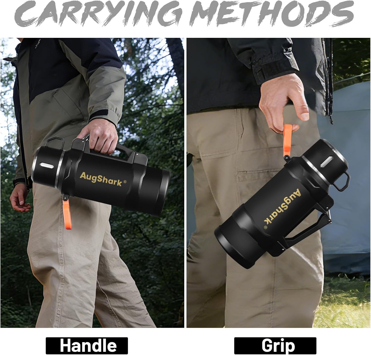 67oz Large Coffee Vacuum for Hot Drinks Stainless Steel 67oz Insulated Water Bottle With Cup and Handle Leakproof Water Flasks Keep Cold 48h Hot 48h for Camping Gathering Fishing (Black)