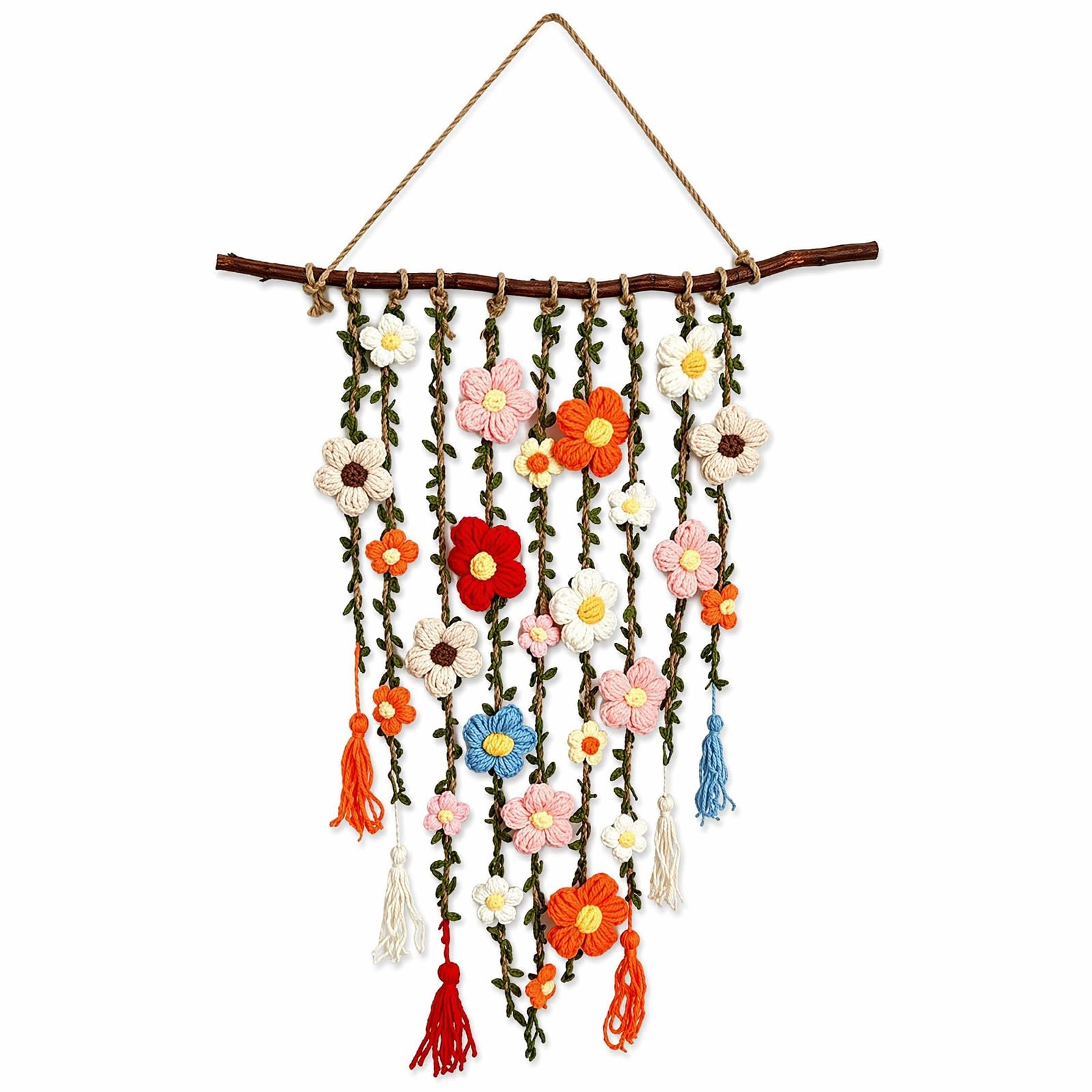 Macrame Wall Hanging Tapestry Boho Chic Wall Decor Handmade Woven Boho