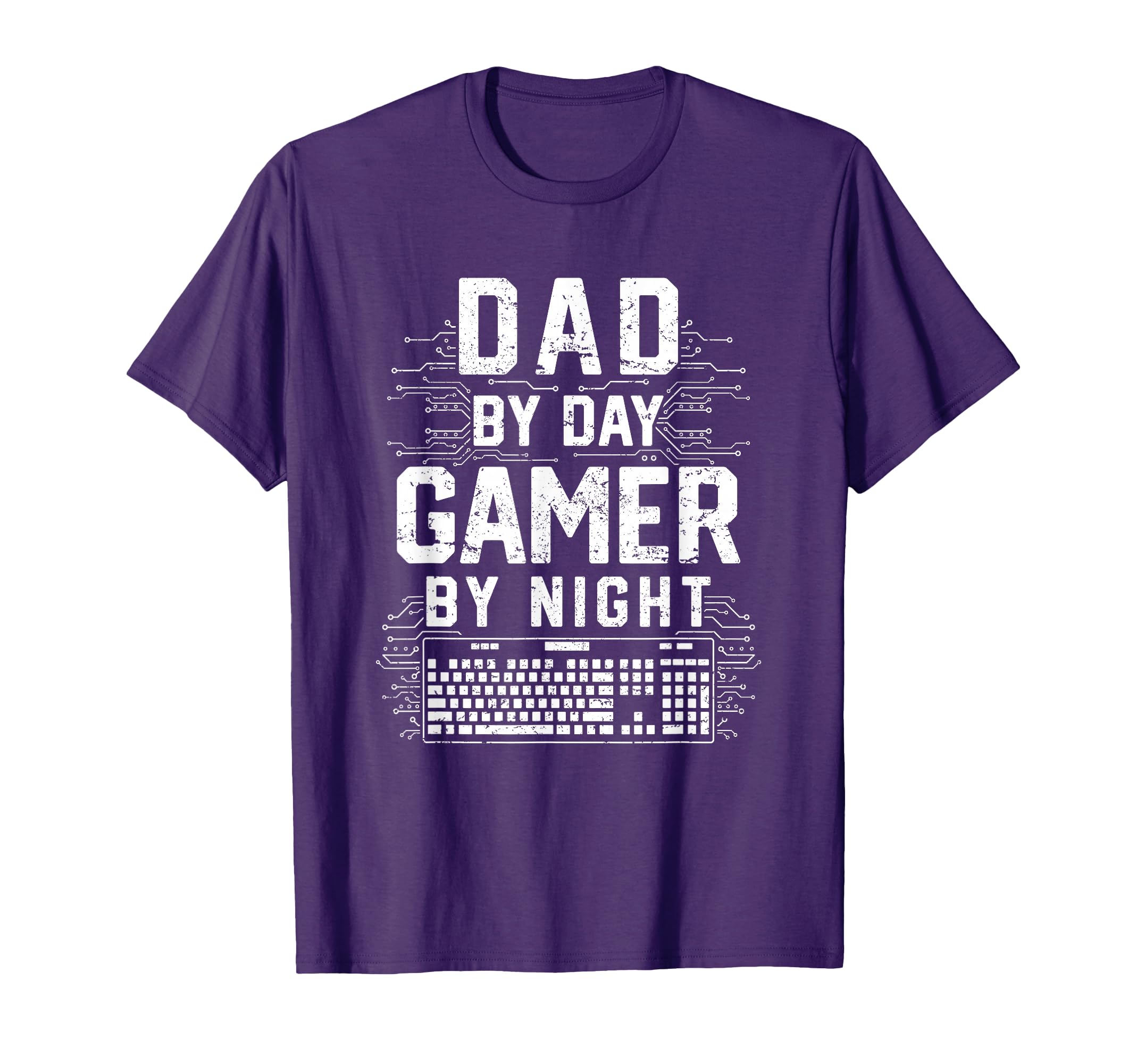 Dad By Day Gamer By Night, PC Gaming gift T-Shirt