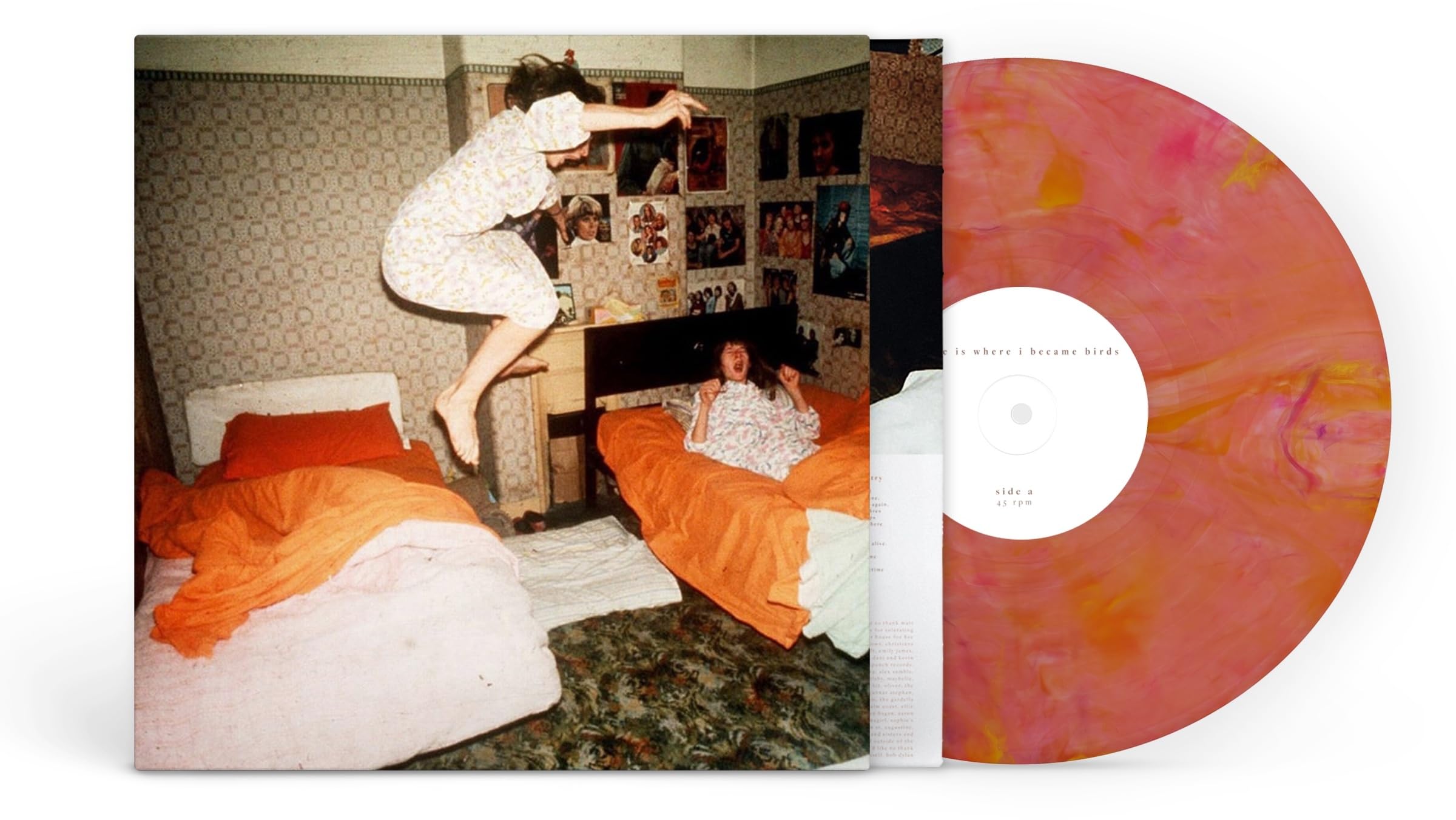 HOME IS WHERE - I Became Birds - Vinyl ('guava blend' vinyl LP)