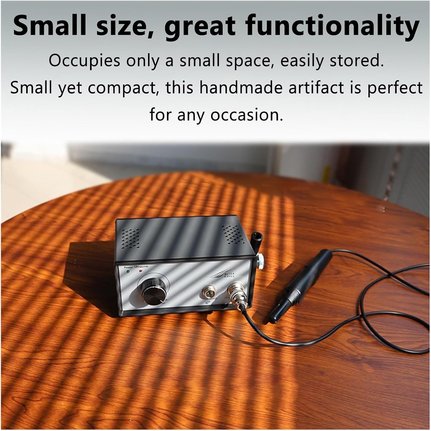 Electric Precision Ultrasonic Cutter with Digital Power Control & Detachable Blades – Handheld Industrial Tool for Seamless Cutting of Plastic, Resin, Carbon Fiber & 3D Printed Models