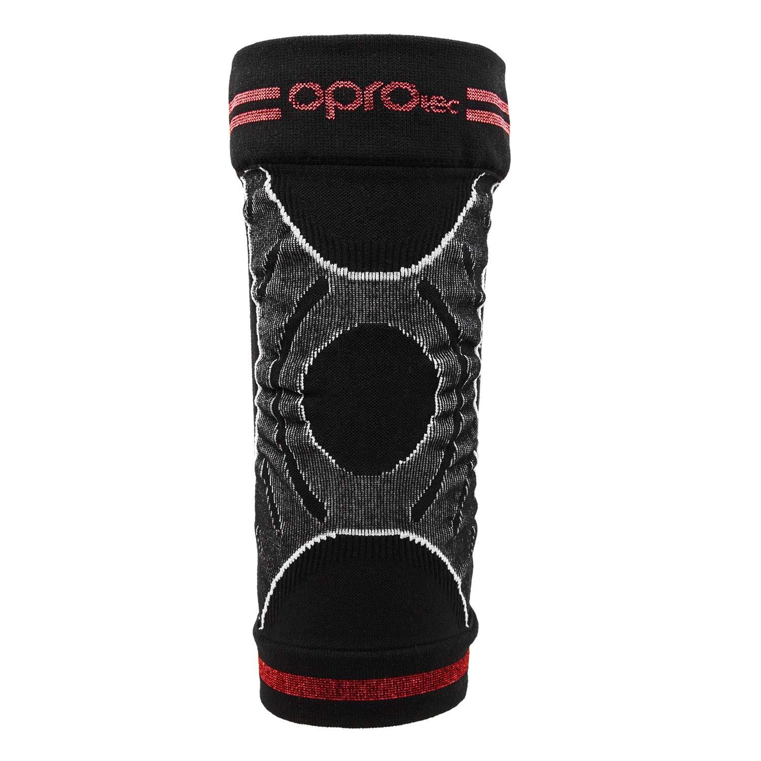 OPROtec Knee Sleeve - Breathable Compression Support Sleeve for Arthritis, Bursitis, Tendonitis, and Ligament Injuries (Large)